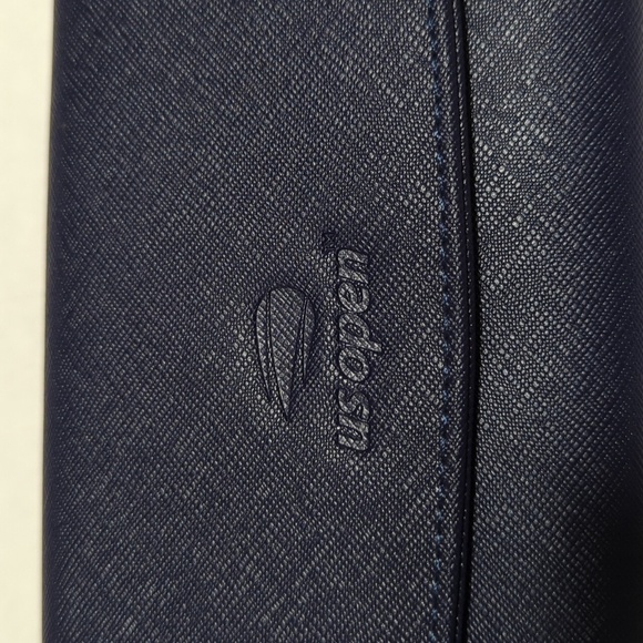 Roffe Accessories U.S. Open Women's Man Made Navy Wallet - New - Picture 3 of 8
